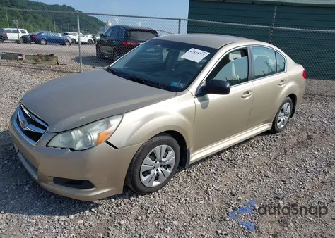 2010 Subaru Legacy 2.5I из США, поврежденный, VIN 4S3BMCA66A3218297